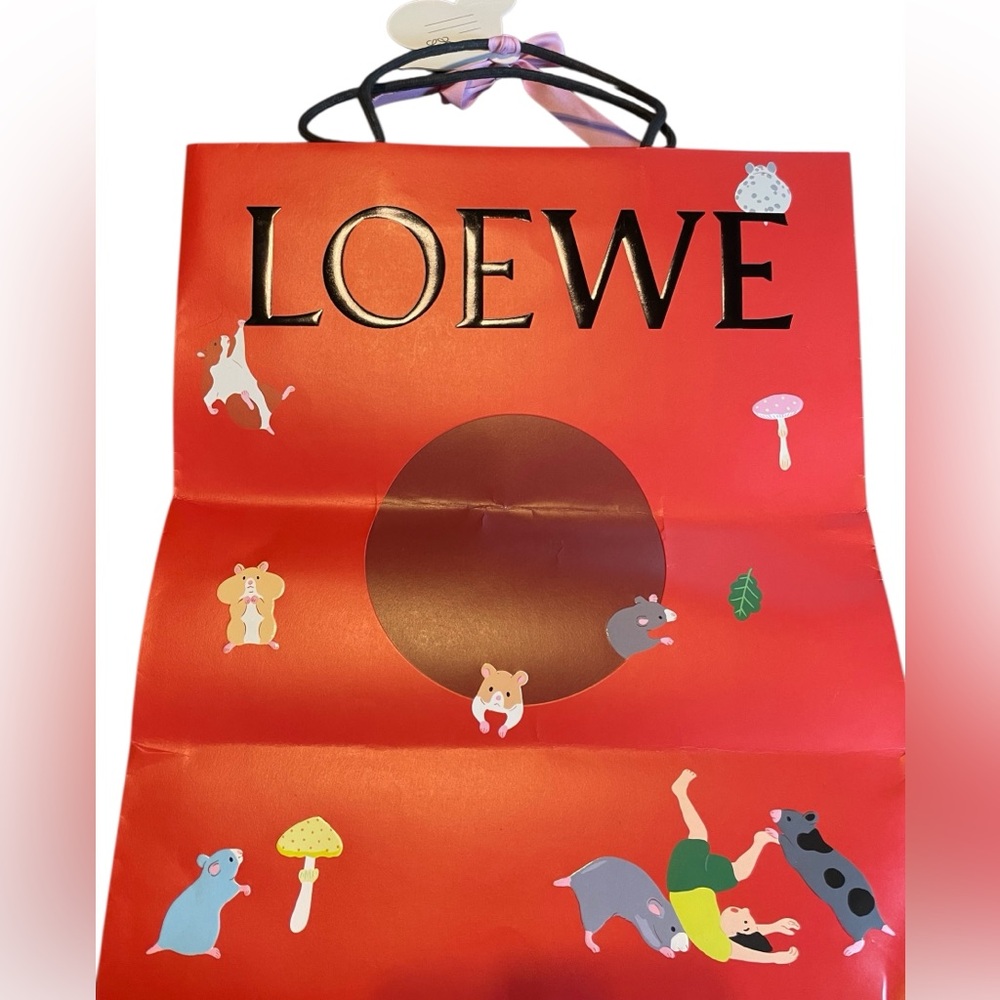 Loewe Paper Tote Bag Limited Edition Design